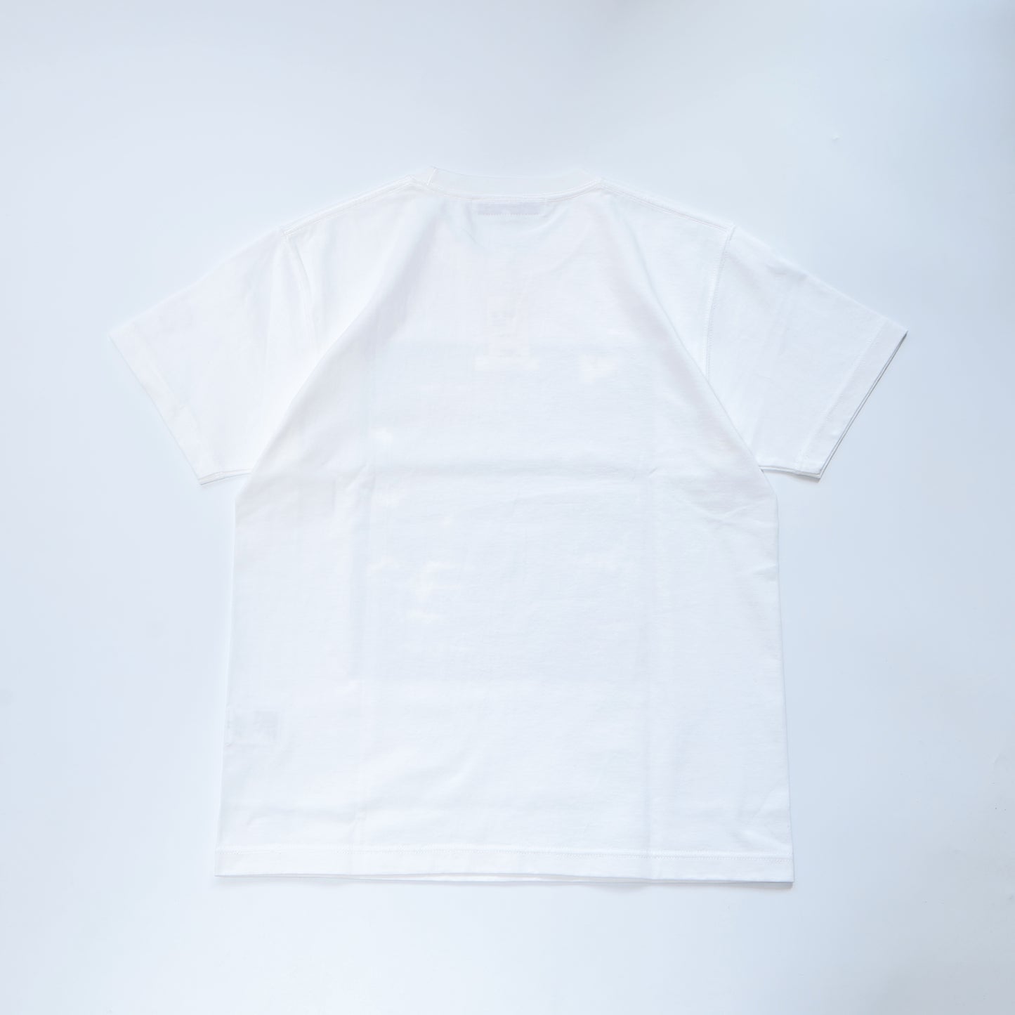 FDMTL FA24/TE35 DENIM PRINT TEE WHITE