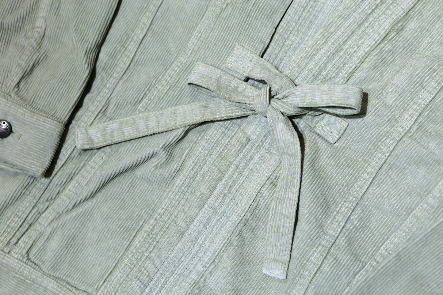 MAHARISHI 5289 HEMP CORD TRUCKER KIMONO