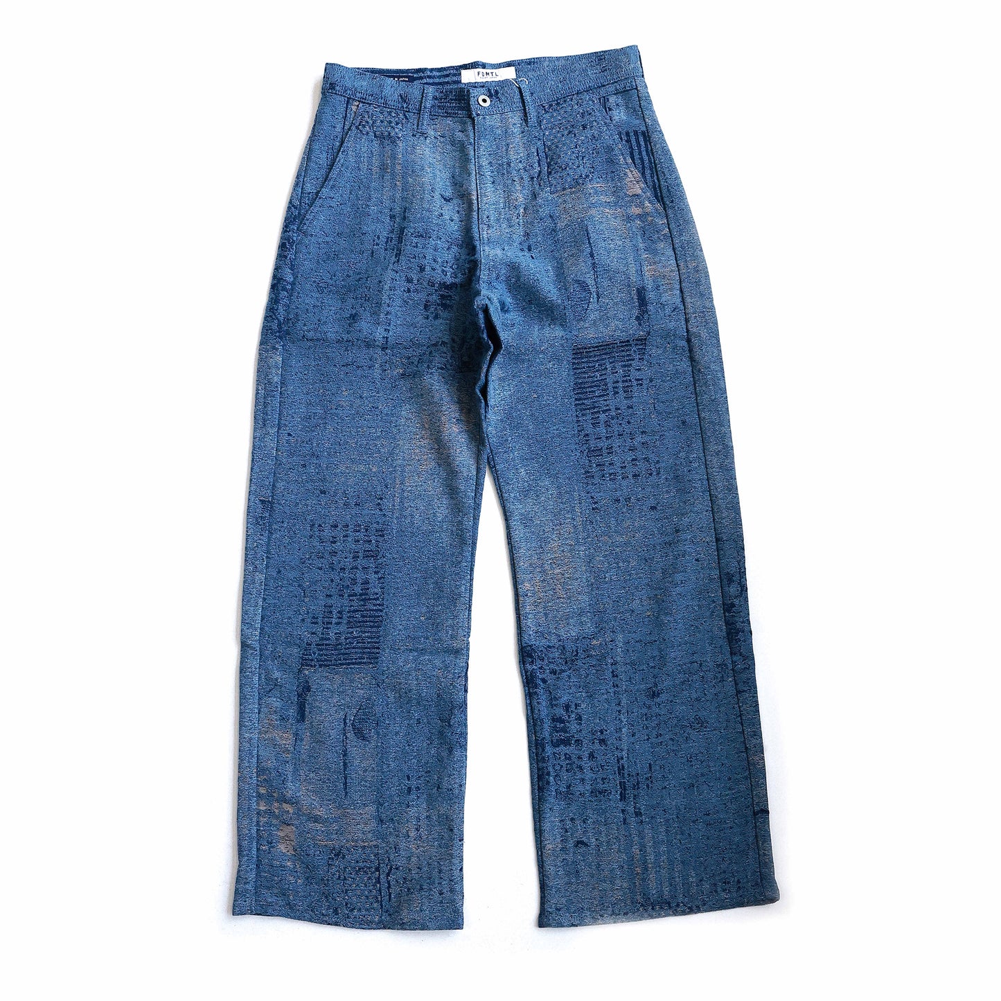 FDMTL FA25/PN37U BORO JAQUARD WIDE PANTS