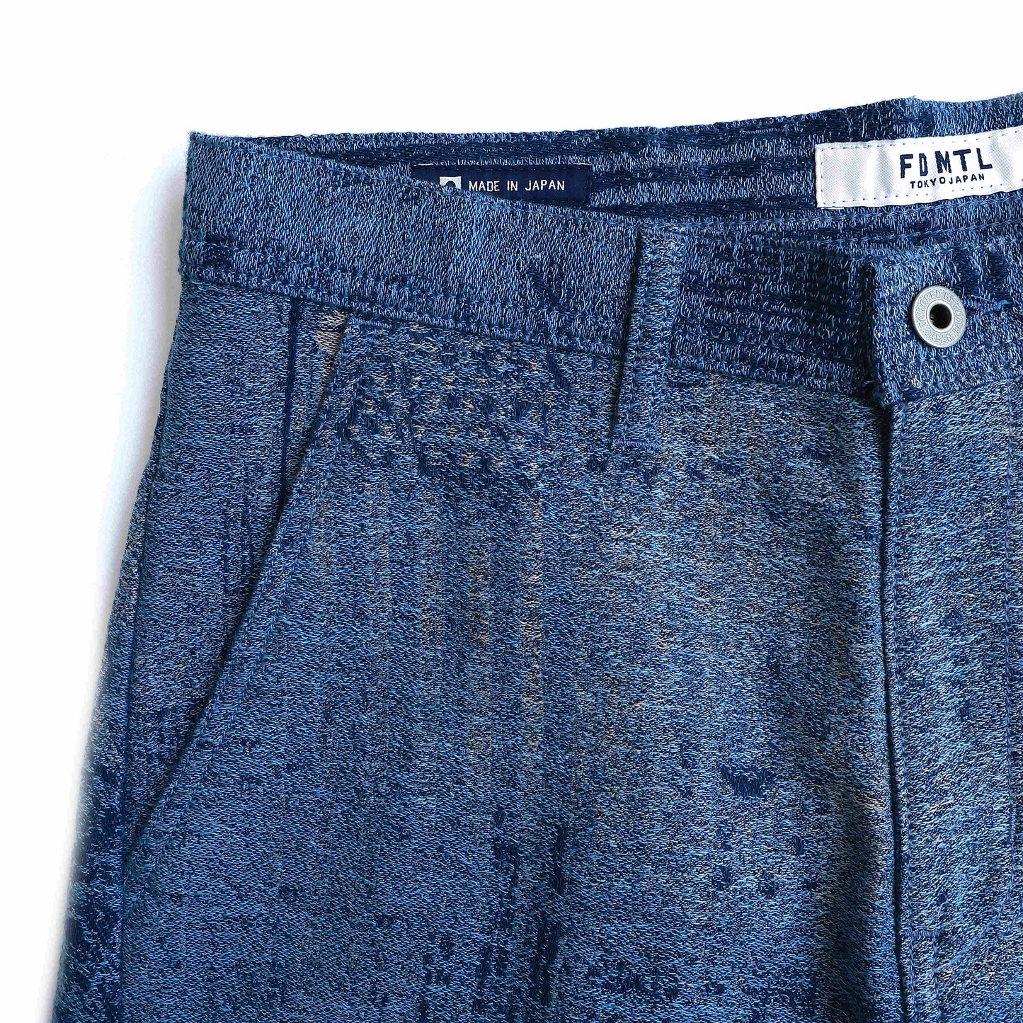 FDMTL FA25/PN37U BORO JAQUARD WIDE PANTS
