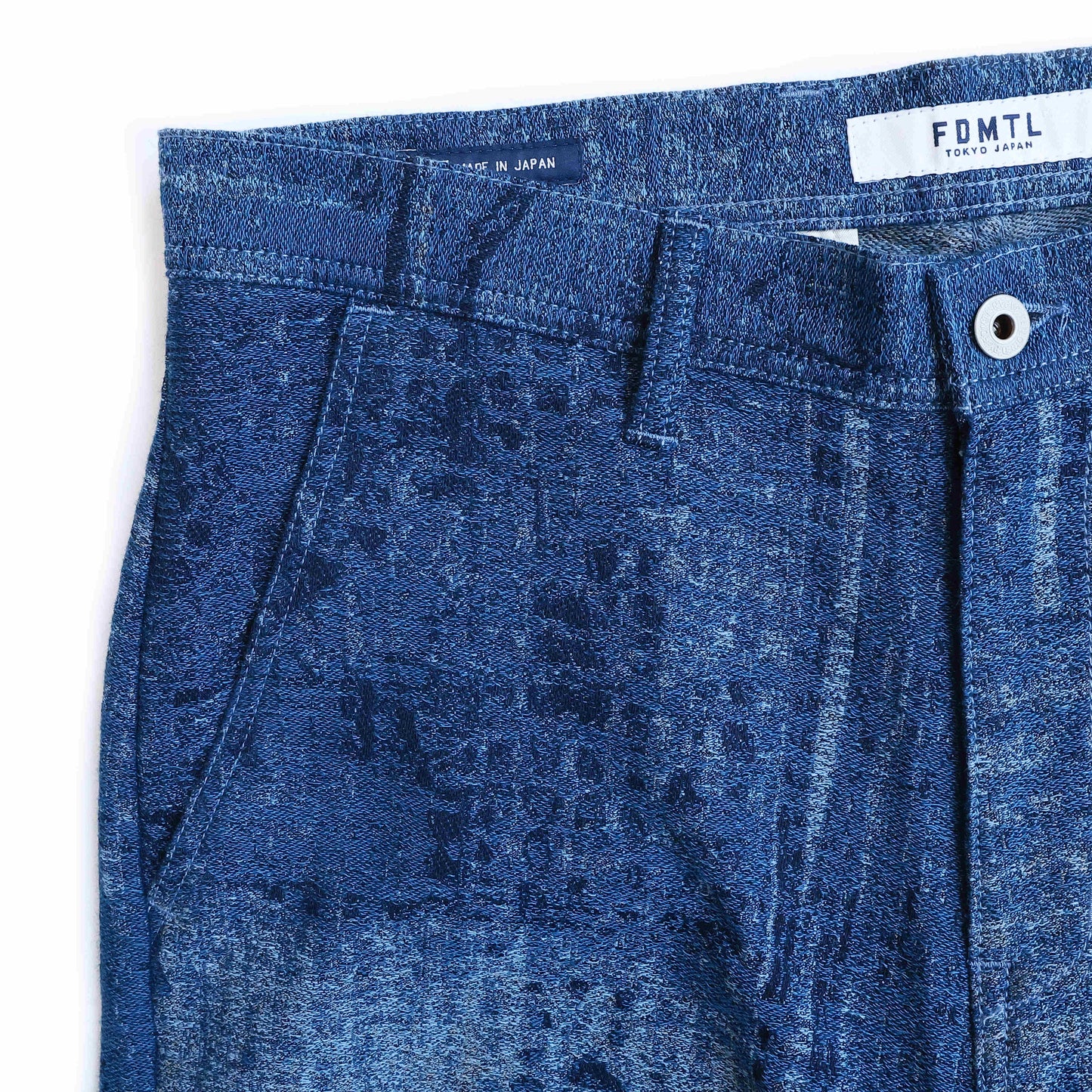 FDMTL FA25/PN37R BORO JAQUARD WIDE PANTS