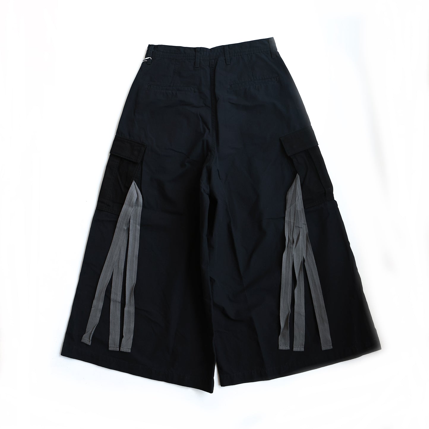 FDMTL FA25/PN34R BK HAKAMA CARGO PANTS