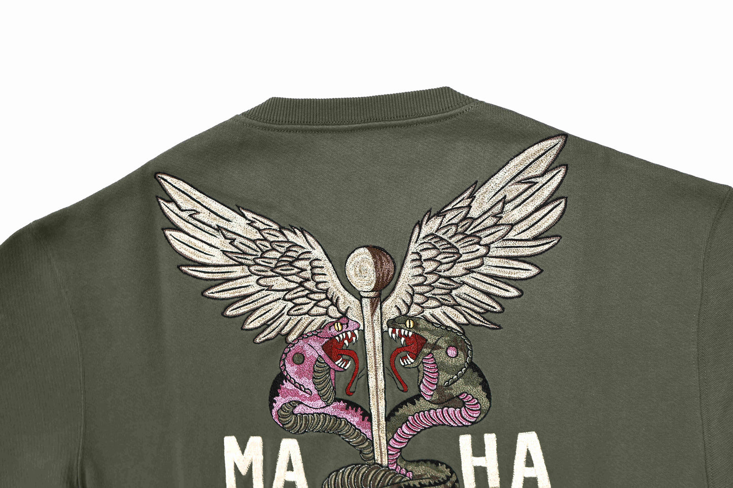 MAHARISHI 6009 Caduceus Monk Crew Sweat