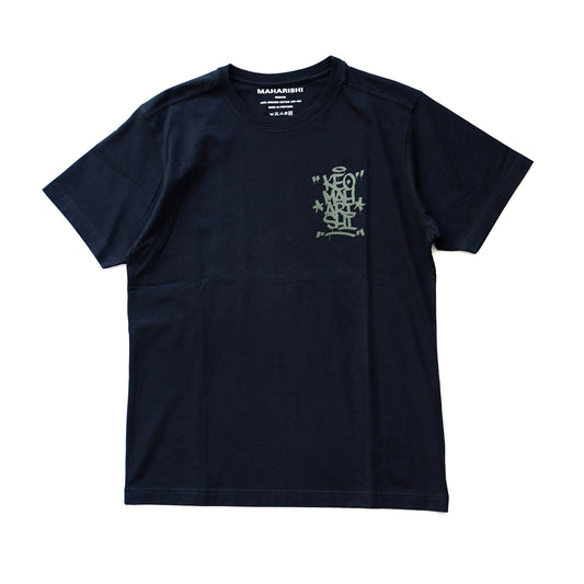 MAHARISHI 1541 TEACH YEAR OF THE SNAKE T-SHIRT BLACK