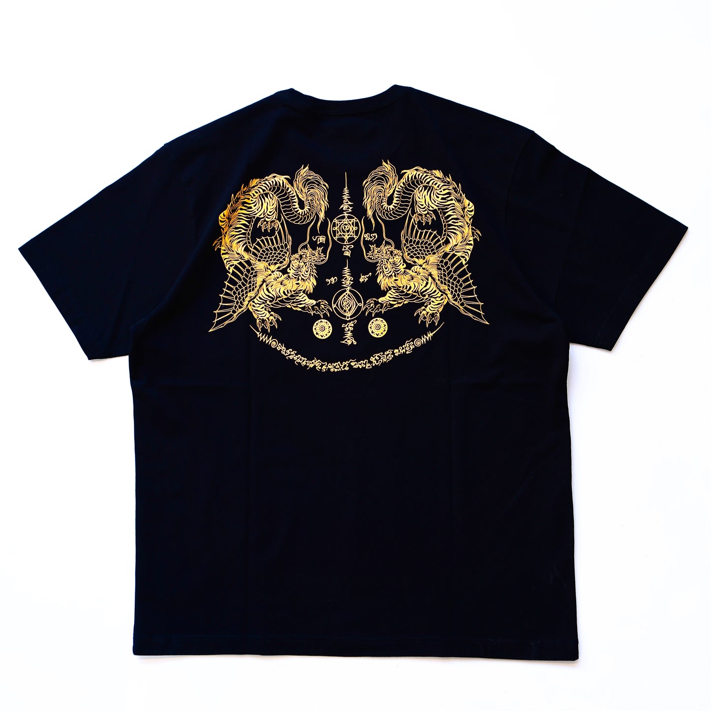 MAHARISHI 1489 MUAY THAI TIGER DRAGON T-SHIRT