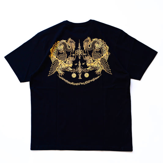 MAHARISHI 1489 MUAY THAI TIGER DRAGON T-SHIRT