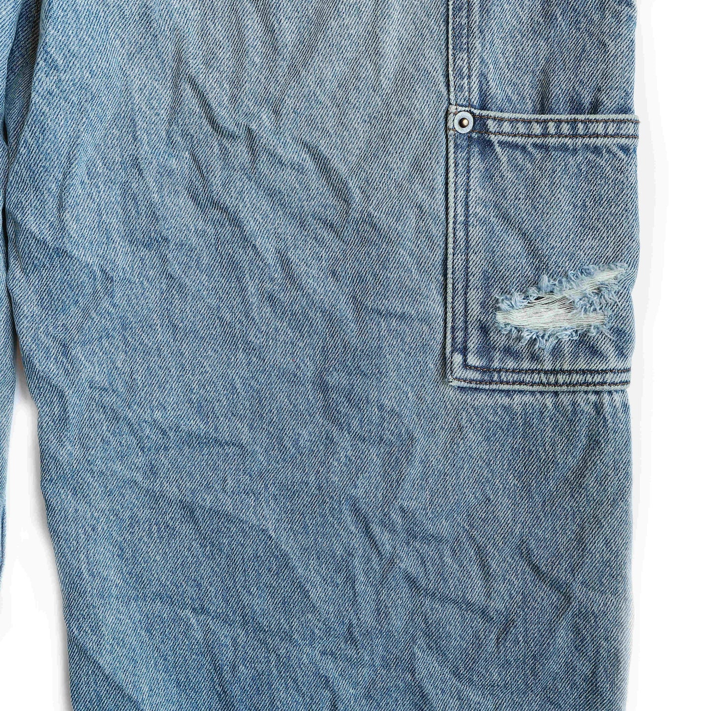 KSUBI MPS26PA005-OPERATOR PANT 70'S BLUE