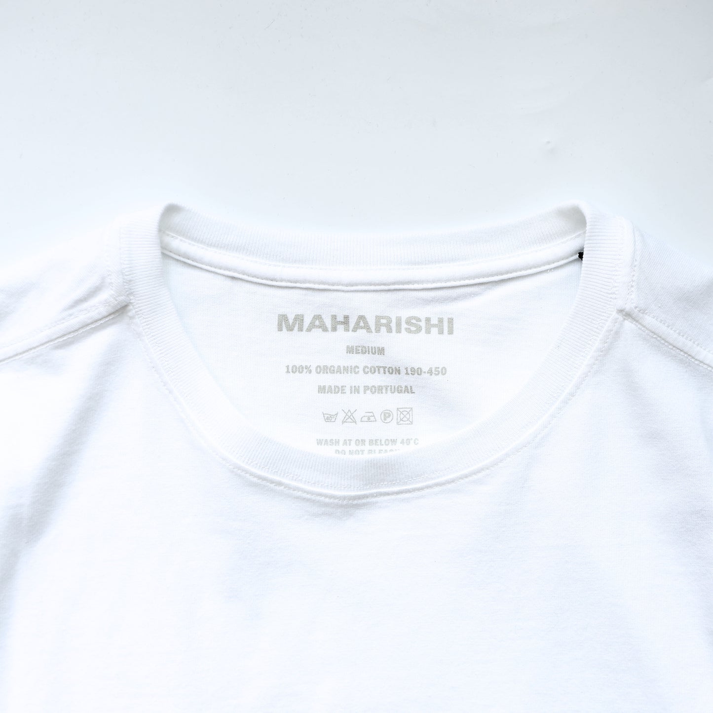 MAHARISHI 1540 Snake Triptych T-Shirt White