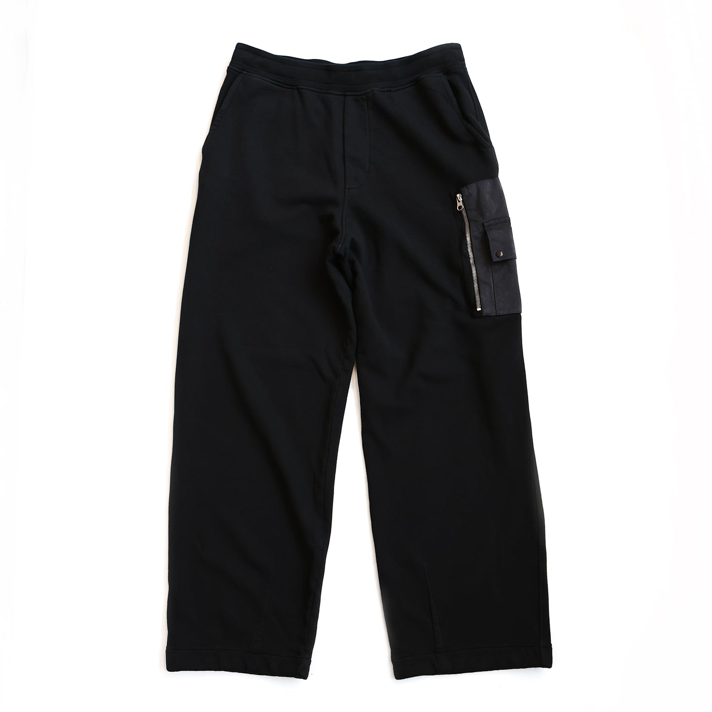 TENC PANTALONE IN FELPA 黑