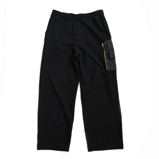 TENC PANTALONE IN FELPA 黑