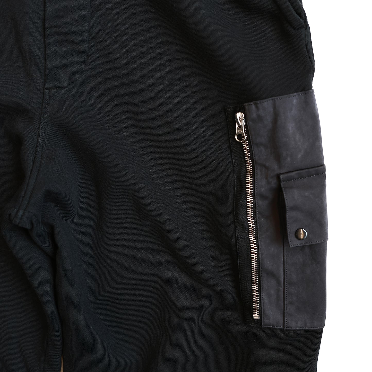 TENC PANTALONE IN FELPA 黑