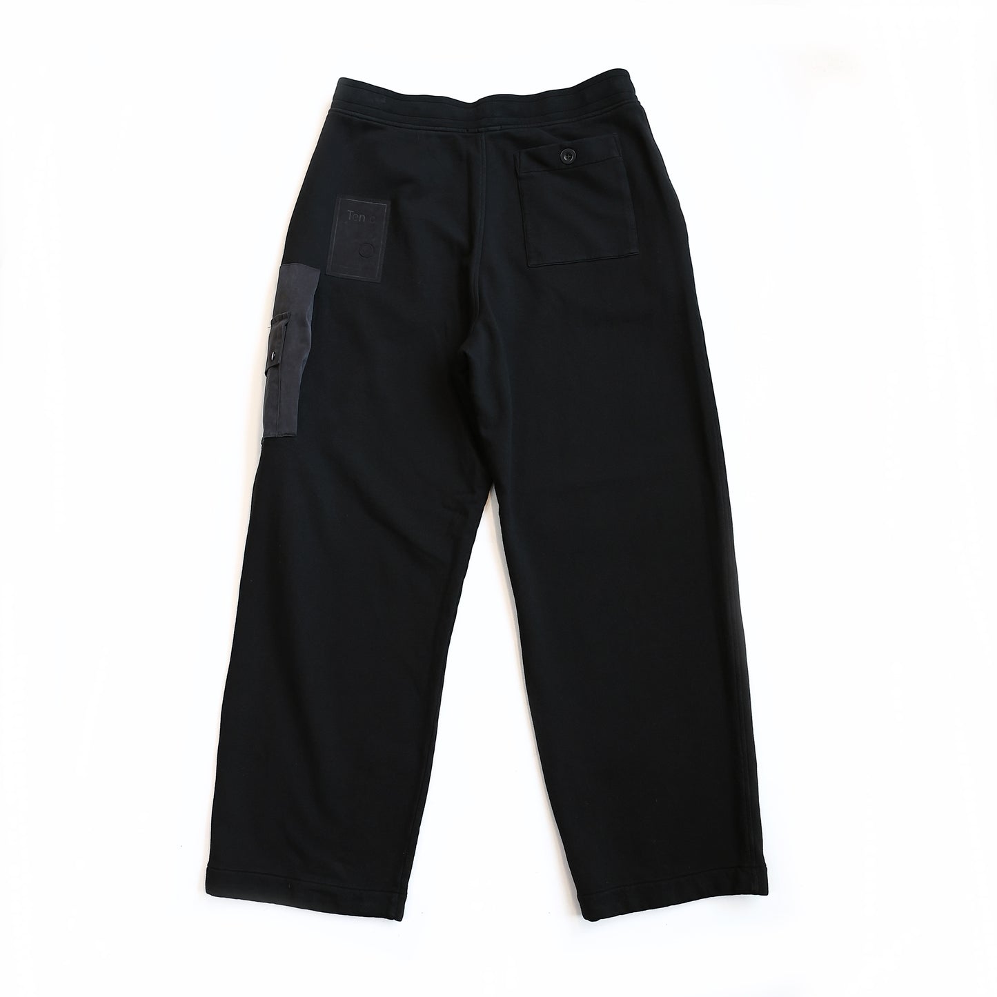 TENC PANTALONE IN FELPA 黑