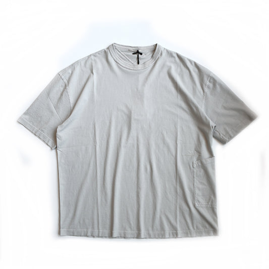 TENC MANICA CORTA T-SHIRT 灰白