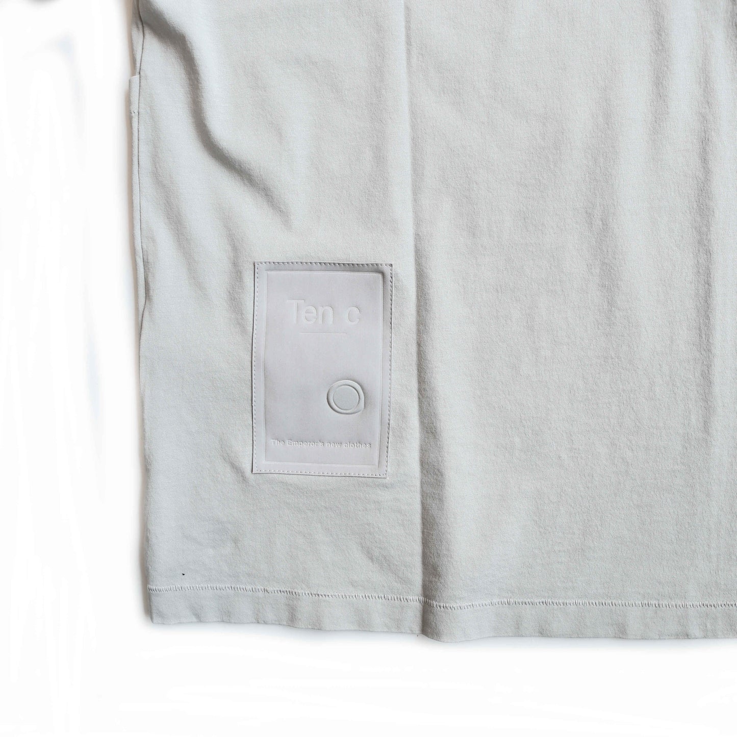 TENC MANICA CORTA T-SHIRT 灰白