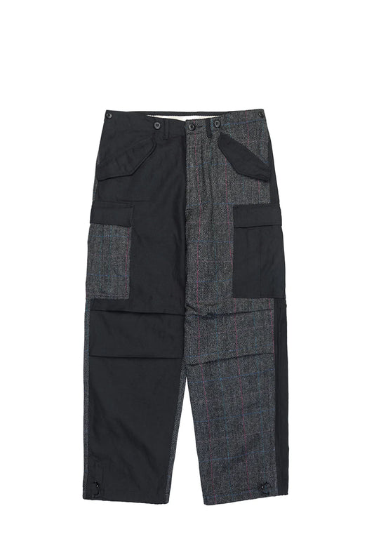 MAHARISHI 5335 WOOL M65 CARGO PANTS BLACK